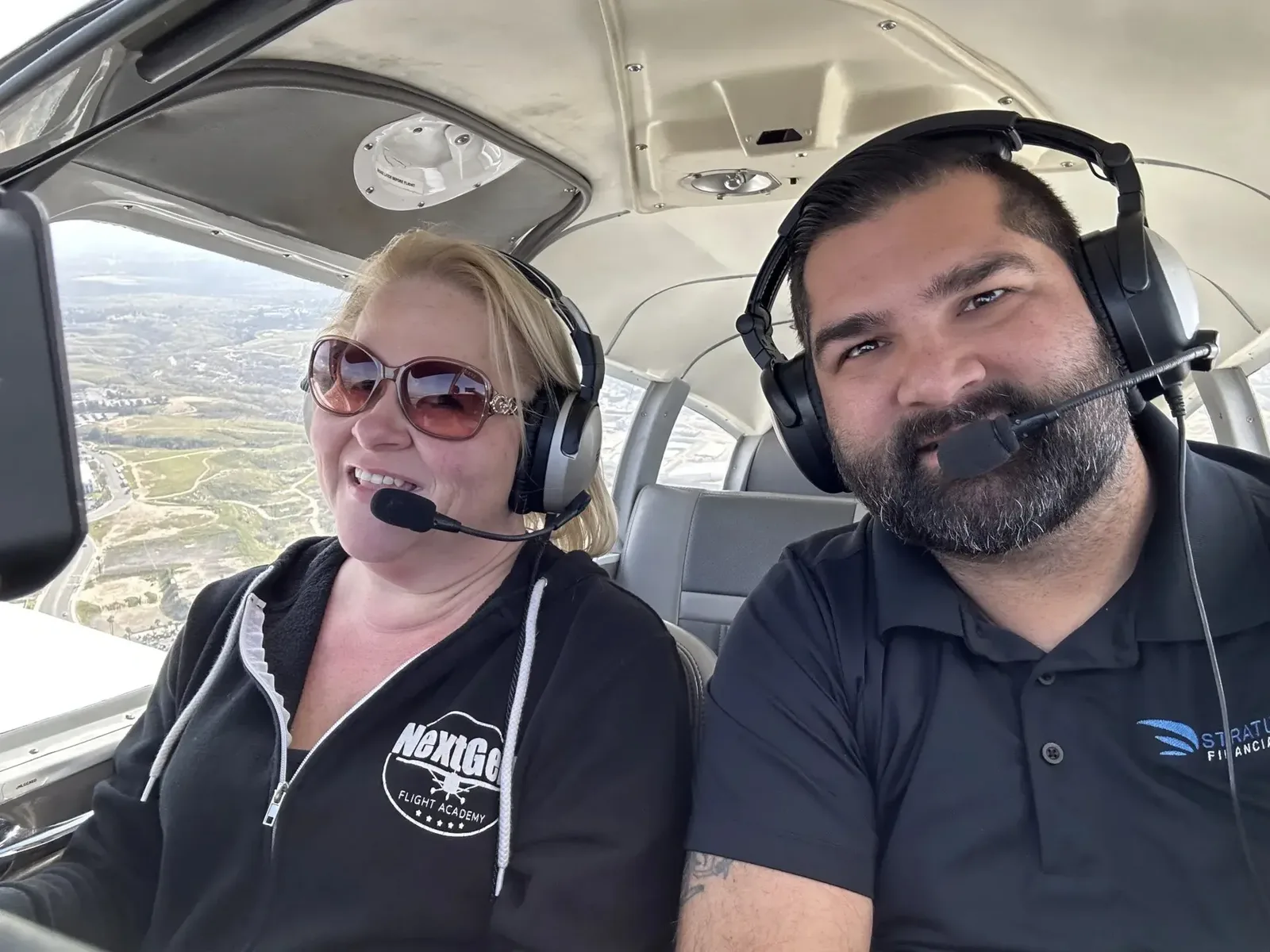 Over the Inland Empire
